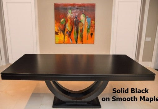Contempo Wood Pedestal Dining Table