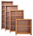 Solid Pine Bookcases built in BC Canada