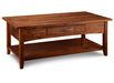maple glengarry coffee table