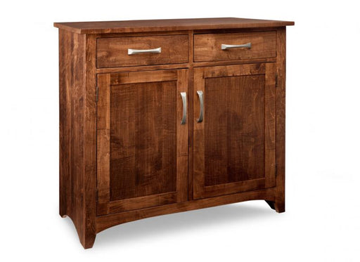 Solid Maple 2 door 2 drawer sideboard