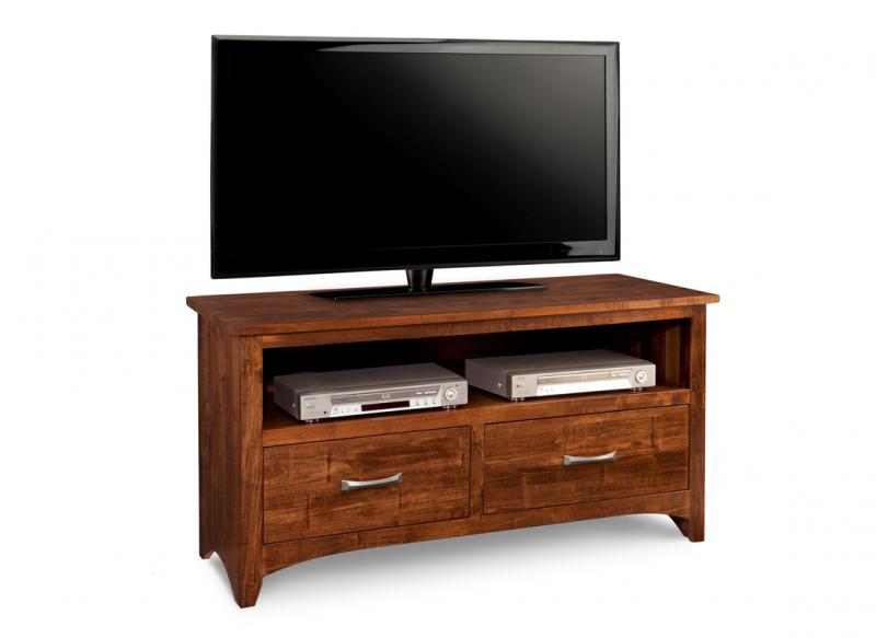 solid maple glengarry media chest