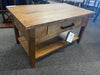 glengarry heritage barley maple condo coffee table
