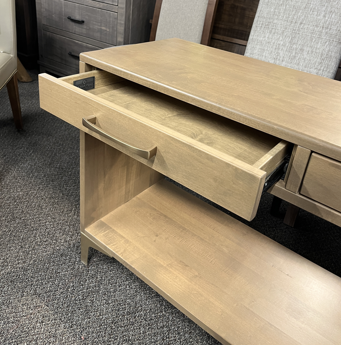 Solid maple laguna sofa table