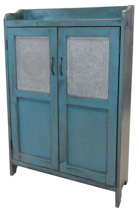 Punched Tin Cupboard