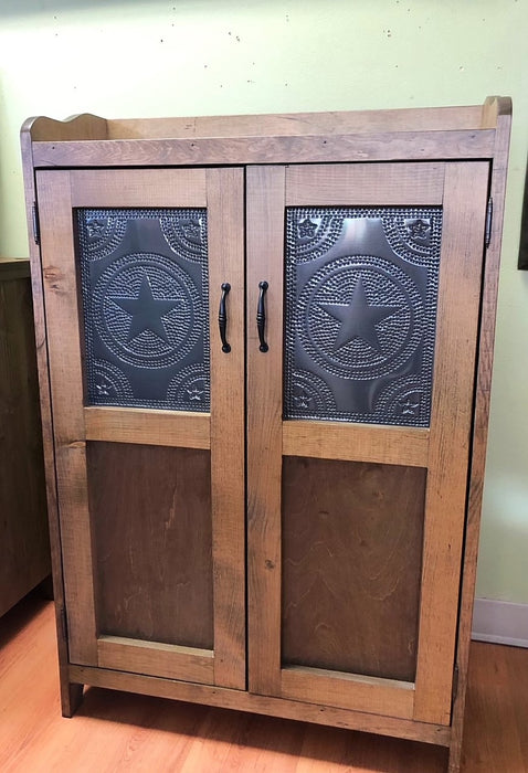 Punched Tin Cupboard