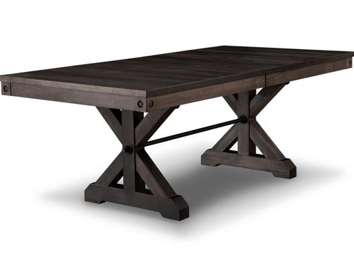 maple rafters trestle table