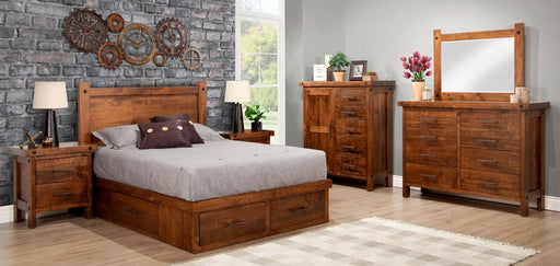 Solid Maple Rafters Condo Bedroom Furniture