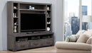 Steel City Maple Media Cabinet
