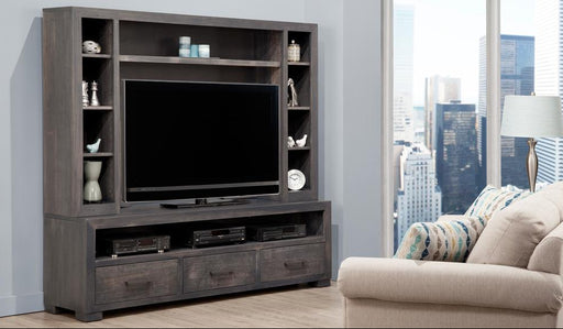 Steel City Maple Media Cabinet