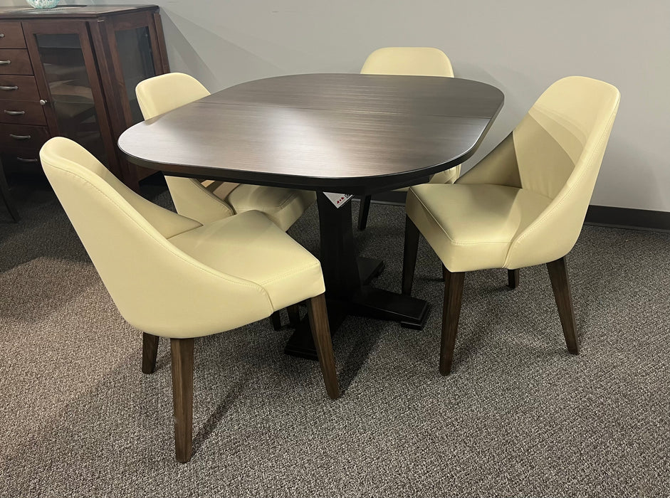 Parker Square Round Pedestal Table