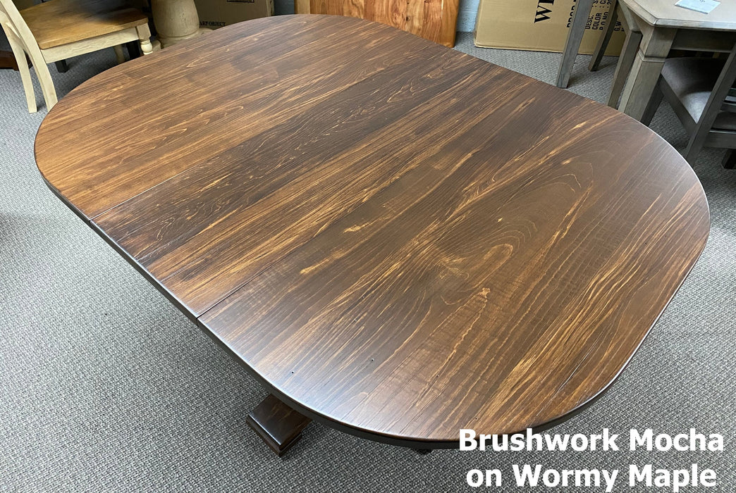 Parker Square Round Pedestal Table
