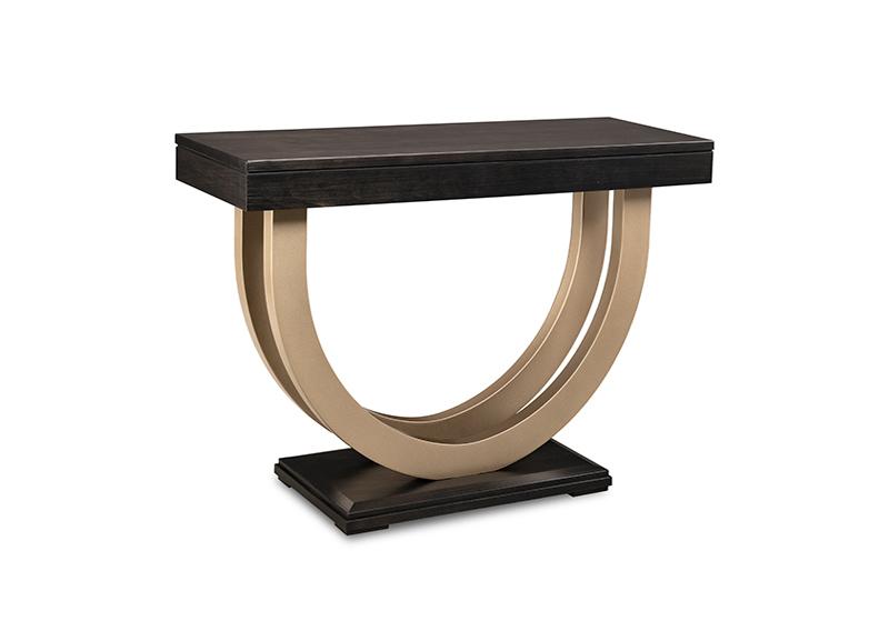 Contempo Sunrise Metal Sofa Table