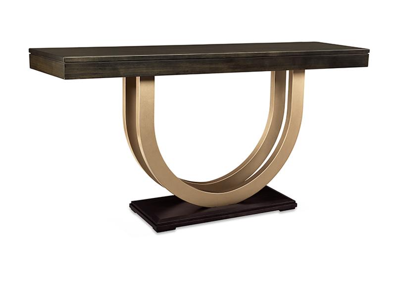 Contempo Sunrise Metal Sofa Table