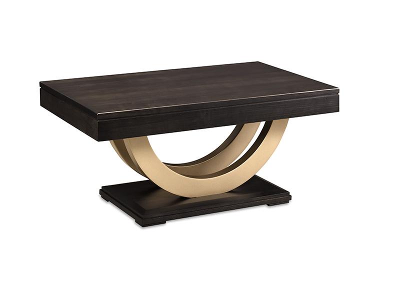 Contempo Metal Ped Coffee Table