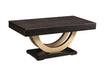 Contempo Metal Ped Coffee Table