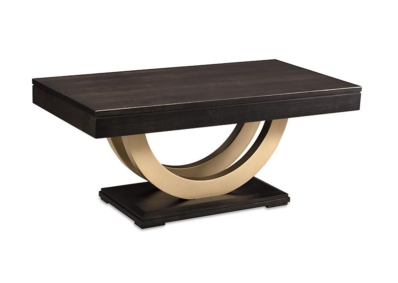 Contempo Metal Ped Coffee Table