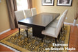 maple dining set