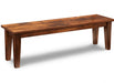 solid wood canadian made dining bench