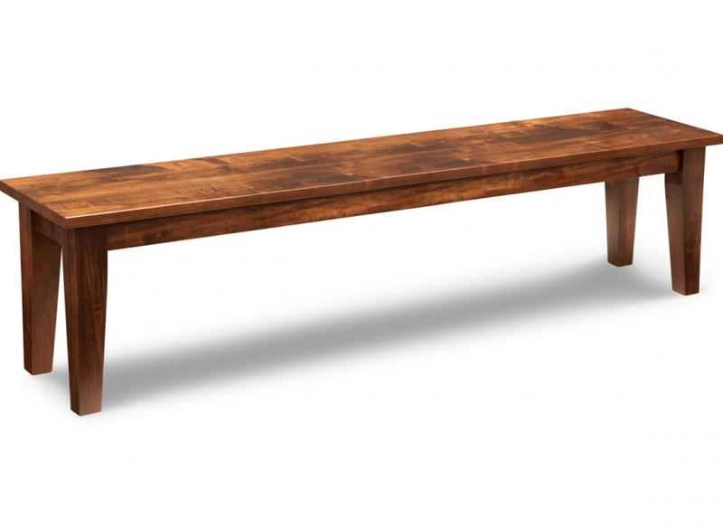 glengarry wood leg bench