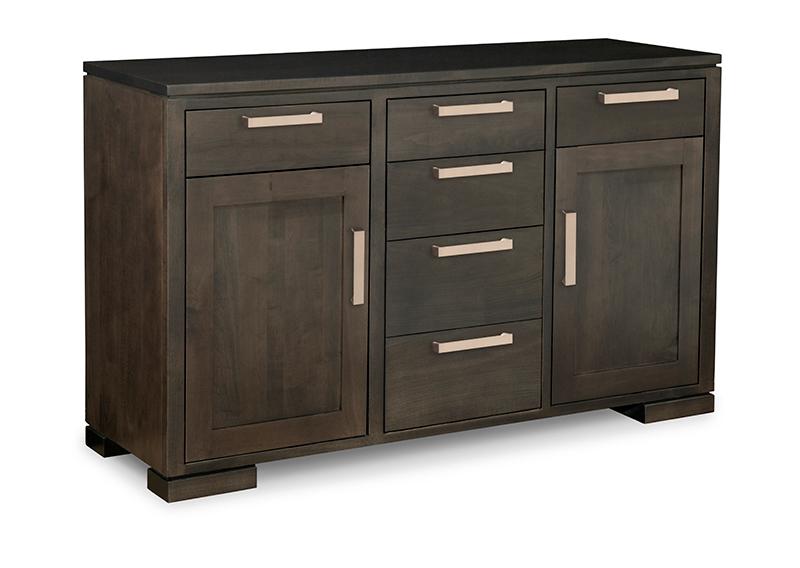solid maple kenova sideboard