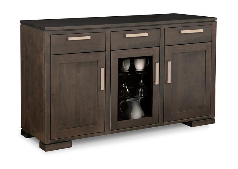 solid maple kenova sideboard