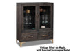 Solid Wood Canadian Made Laguna Display Cabinet