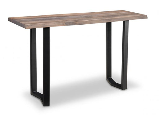 live edge sofa table