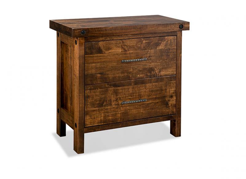rafters maple 2 drawer filing cabinet